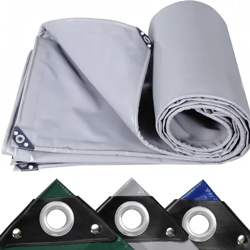 PVC tarpaulin for construction